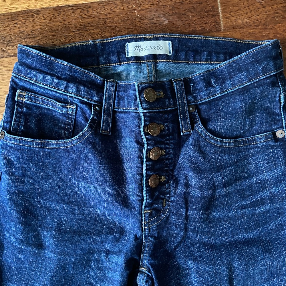 Madewell High Rise Skinny Petite